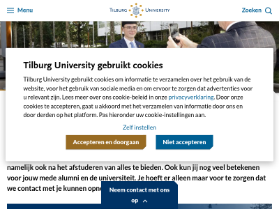 Screenshot van kub.nl